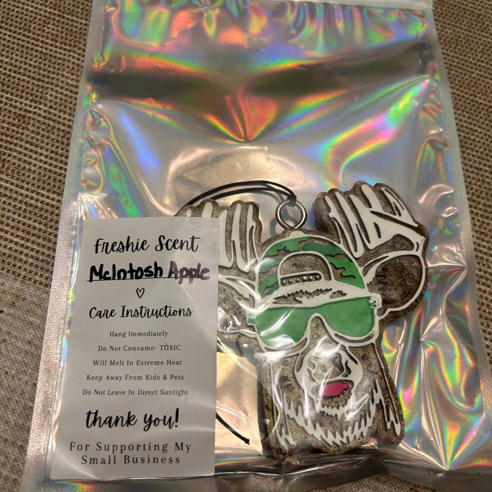 Freshie Scent McIntosh Apple Air Freshener